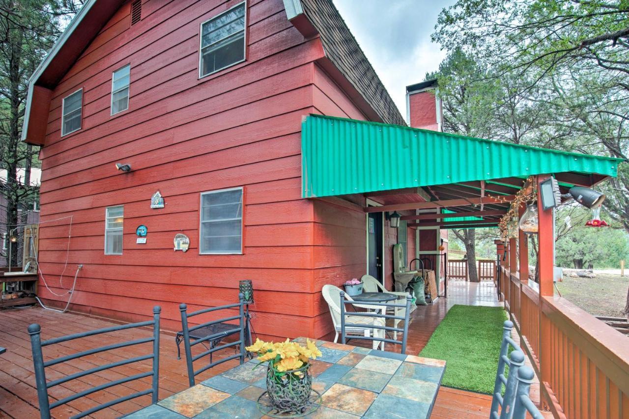 Ruidoso Cabin With Deck And Grill Less Than 3 Mi To Race Track Vila Exterior foto